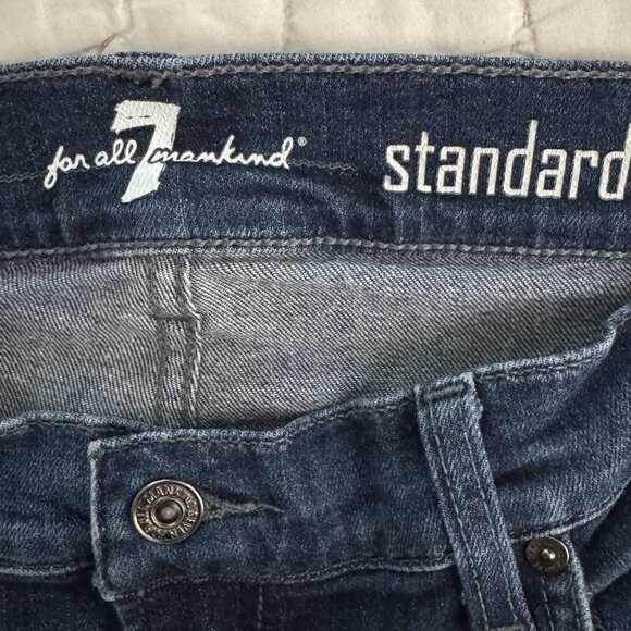 7 For All Mankind Standard Jeans Men's Size 36 Straight Leg Denim - Picture 8 of 10